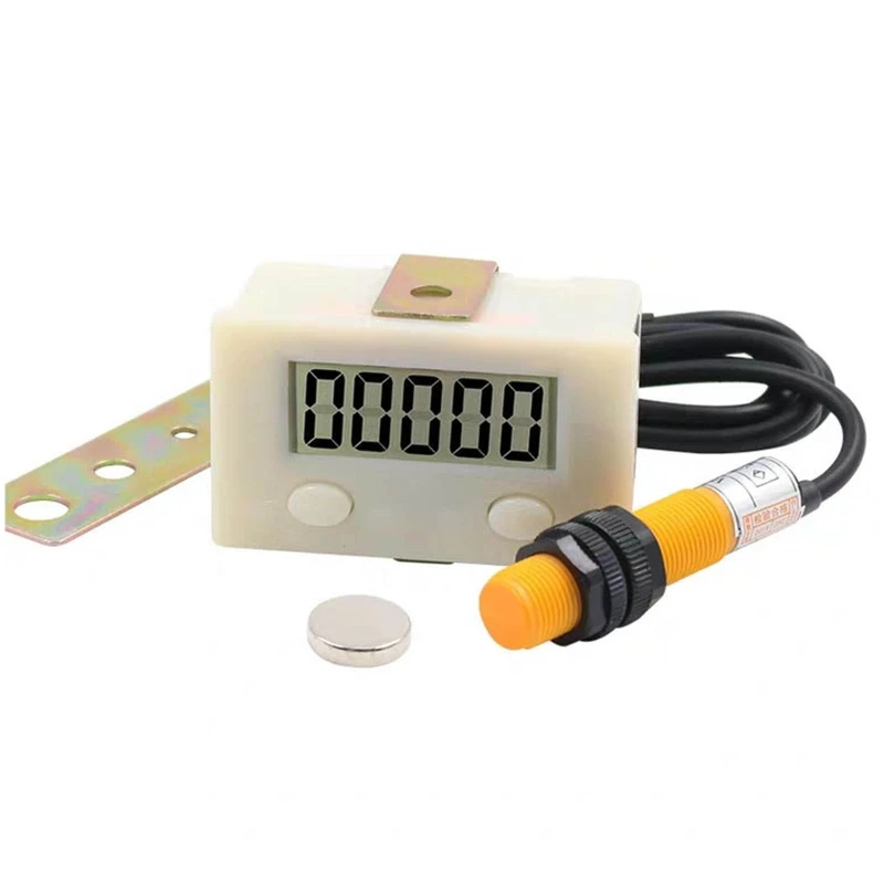 0-99999 LCD Digital Display Electronic Counter Punch Magnetic Induction Proximit A0KF