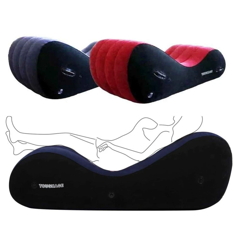 

Toughage Magic Assist Sex Posture Cushion For Deeper Position Chair Inflatable Sofa Bed Yoga Chaise Lounge Relax Lounger Couples