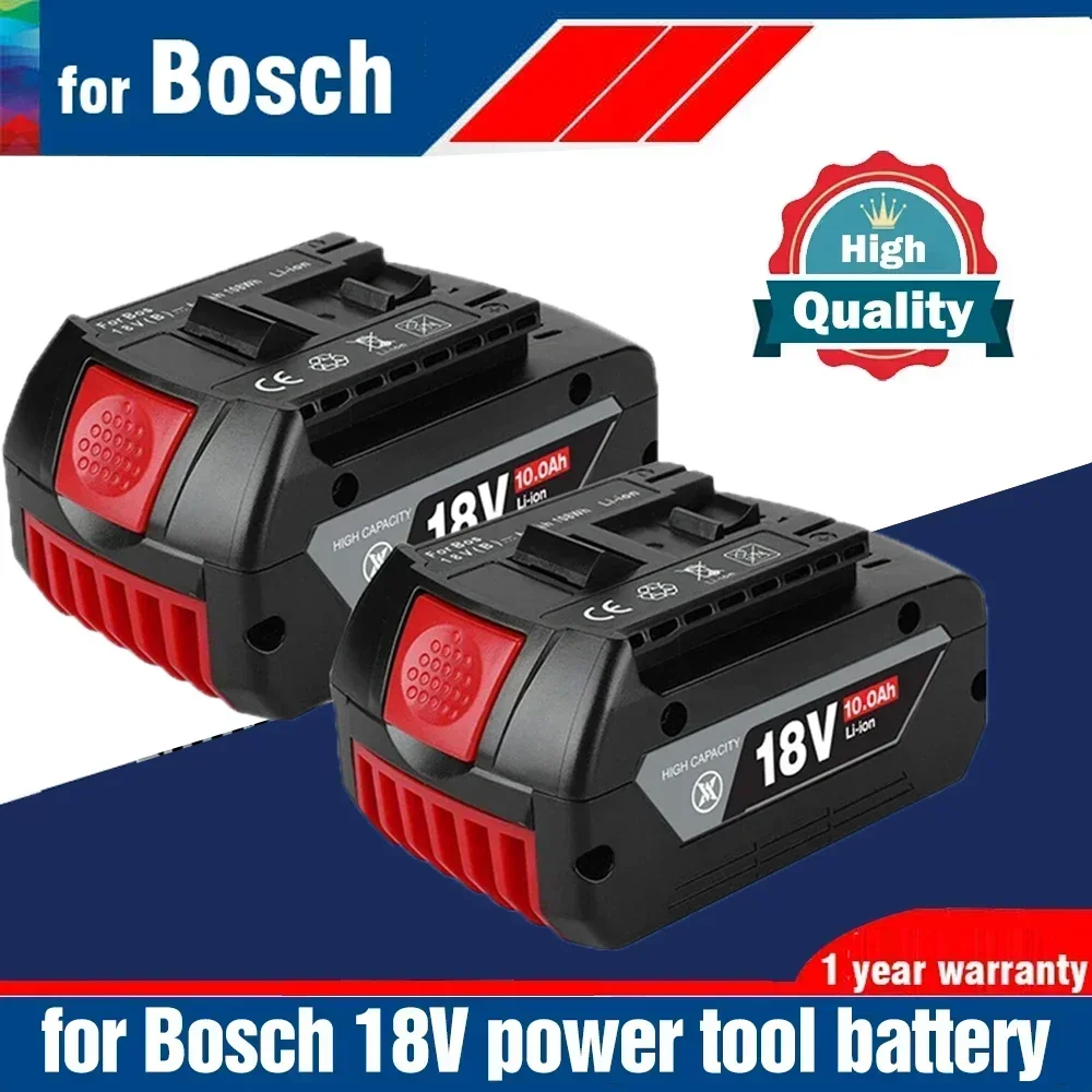 

BAT609 BAT610 BAT618 BAT619 18V 6000mAh Lithium Ion Battery Replacement For Bosch 18V Professional Drill Battery GBA 18V GSR