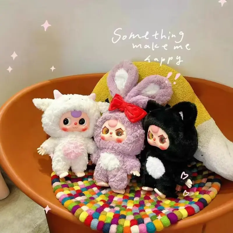 Genuine In Stock Baby Three Model Series 400% first generation Mystery Box Trendy Toy Ornament Creative Presents Cute Doll Gift