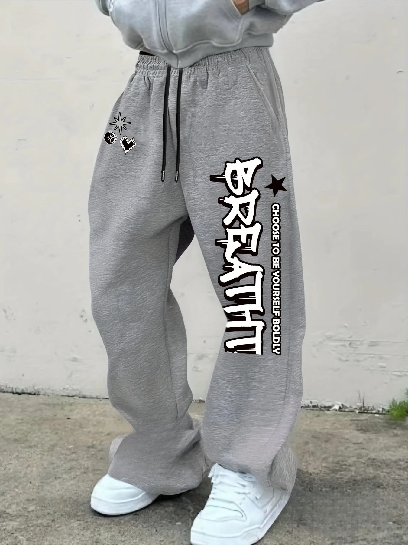 

Men's Casual Jogging Pants - Loose Sports Trousers Suitable for All Seasons, Ideal for Gyms, Homes, and Urban Street Styles