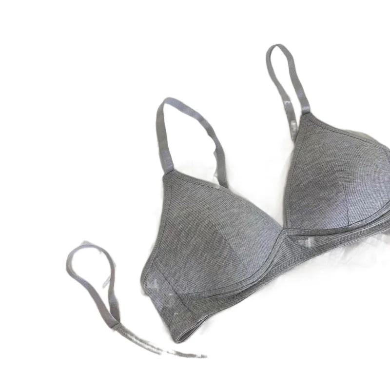 New KUCLUT  Thin Wire-Free Bra for Teenage Girls—seamless Underwear, Thin Design for Small Busts with Pushing-Up Effect