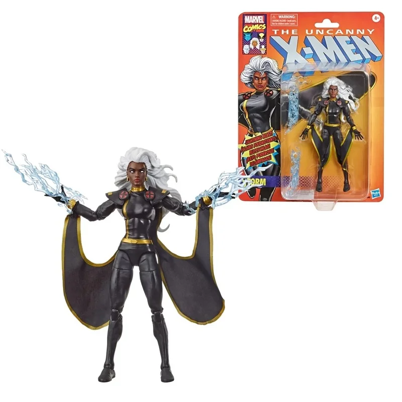 

Североамериканская Подлинная фигурка Marvel Legends X Мужская винтажная черная фигурка Ororo munрой подвижные фигурки экшн-фигурки коллекционные модели игрушки