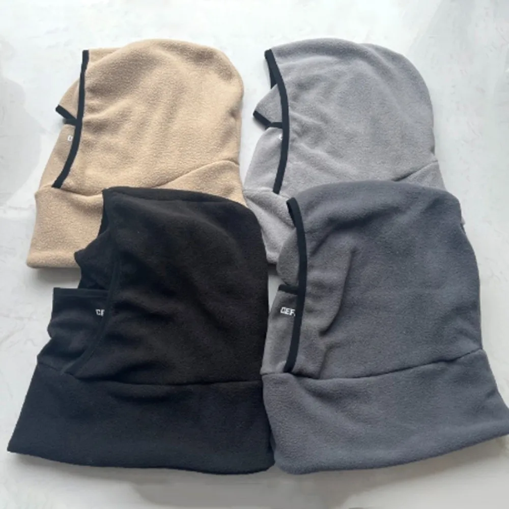 طبقة مزدوجة بالاكلافا قبعة ركوب الدراجات حماية الرقبة الصوف قبعة دافئة قناع الحرارية الباردة واقية للتزلج يندبروف قبعة الرياضة في الهواء الطلق #3