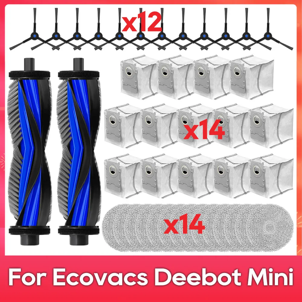 

Fit for ( Ecovacs Deebot Mini ) Accessories Main Side Brush Dust Bag Mop Cloth Spare Parts