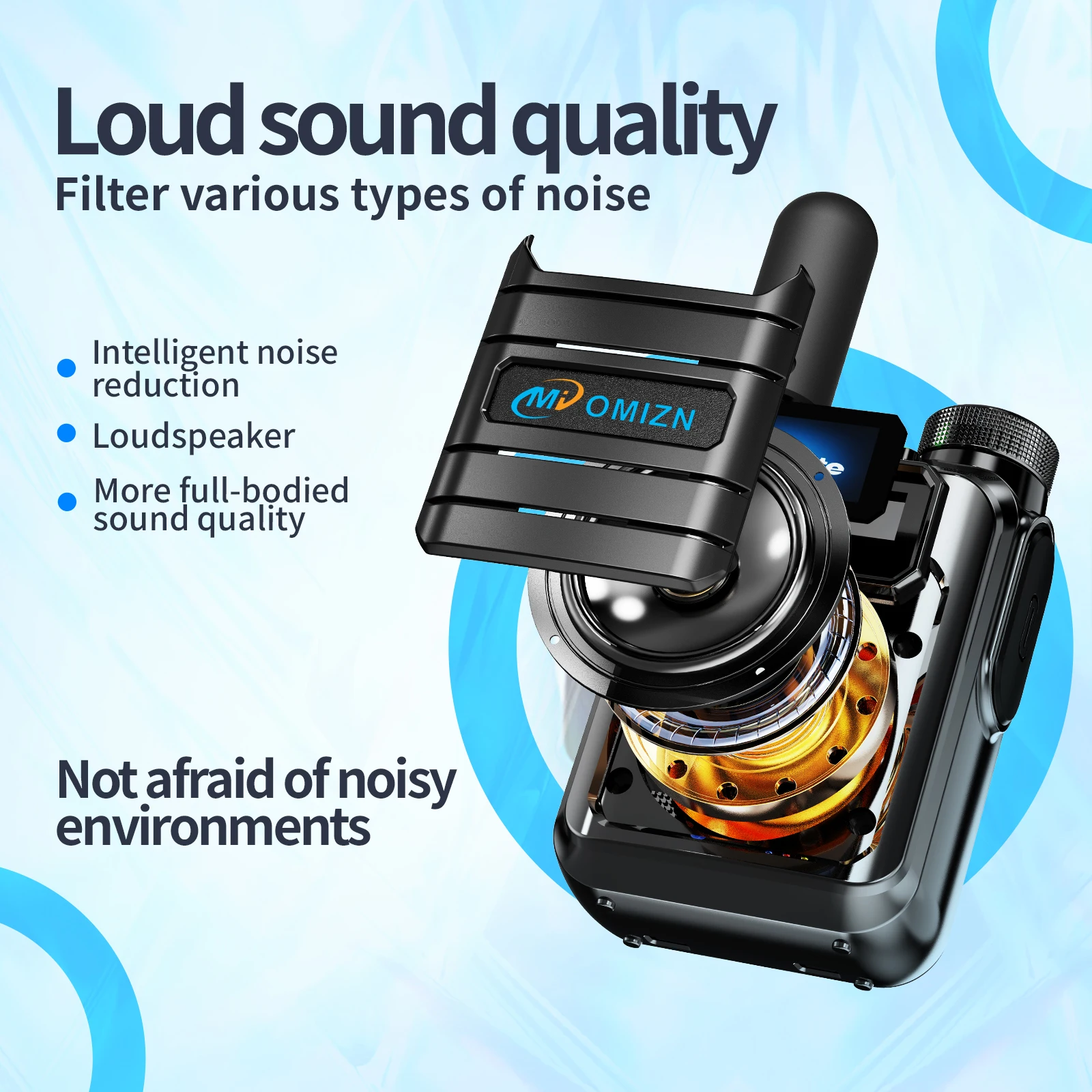 OMIZN Walkie Talkie 5000 KM Camping Professional 4G Radio Global Signal Portable Walkie Talkies Unlimited Distance Calling M3