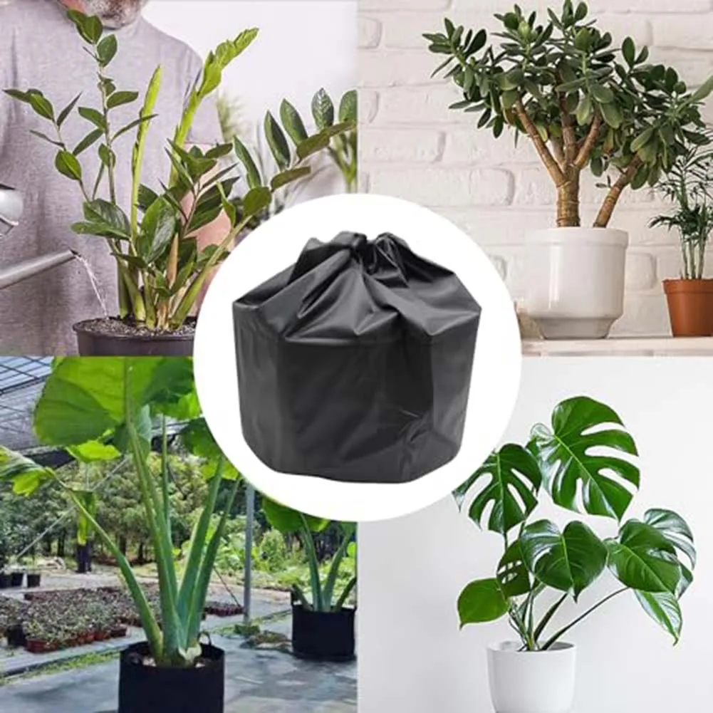 Plant Frost Protector Anti Freezing Pot Cover 210D Oxford Cloth Cold Resistance Heat Preservation Tear-resistant