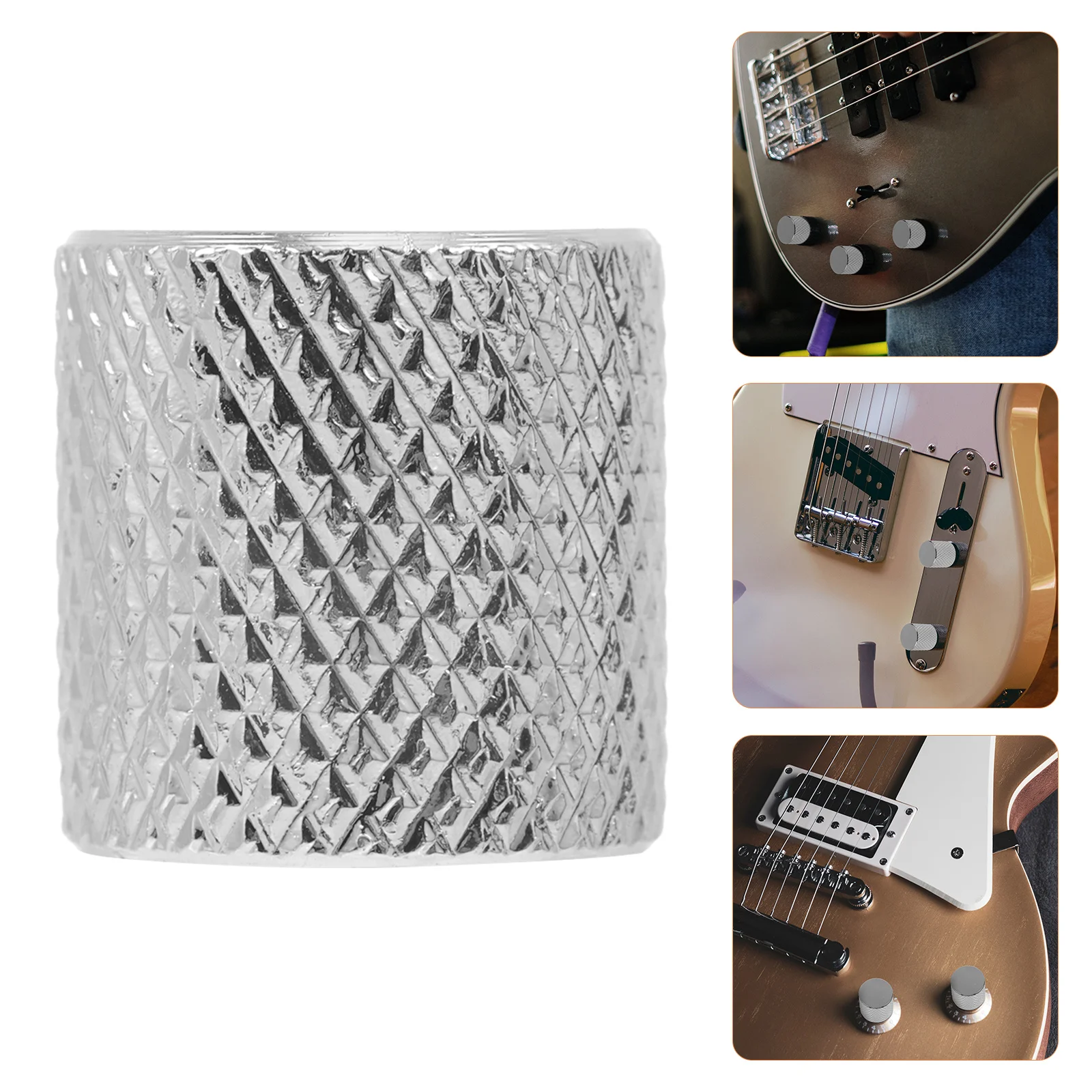 

3Pcs Electric Guitar Volume Knobs Clear Texture Perfect Touch Stylish Unique Durable Practical Guitar Tools Volume Knobs