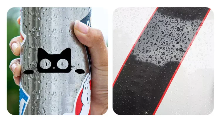 ل 5X جزيرة مان أعلام الكربون مخطط مغلفة ملصقات مائي هوندا كاواساكي