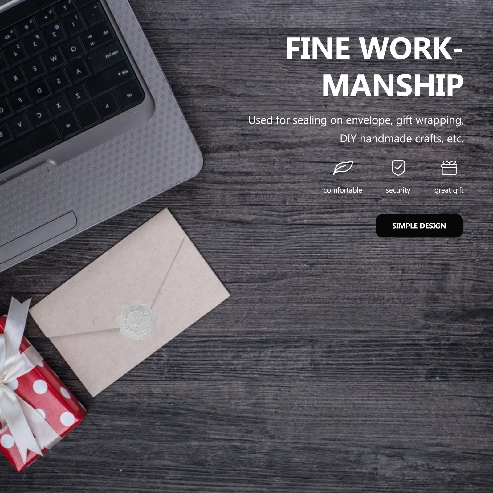 Multi-Function Seal Stickers 5 Sheets Premium Sealing Supply For Envelope Gift Bag Diy Crafts Decorative Dot Stickers