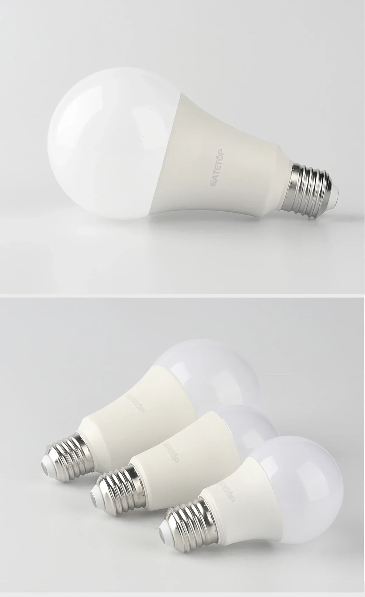 2Pack No Flicker LED Bulb Lamp B22 AC 220V 110V No Flicker 3W 8W 9W 12W 18W 24W Warm Lighting for Home Derection Lamparas Leds