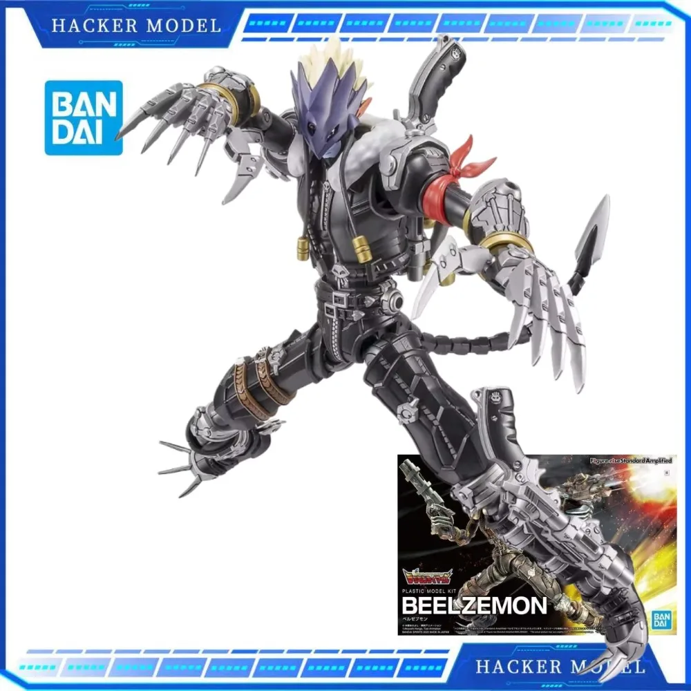 

Bandai Фигурка-восход FRS Beelzebumon Digimon Фигурка Собранная модель Анимация Периферийные настольные украшения Статуя Коллекционный подарок