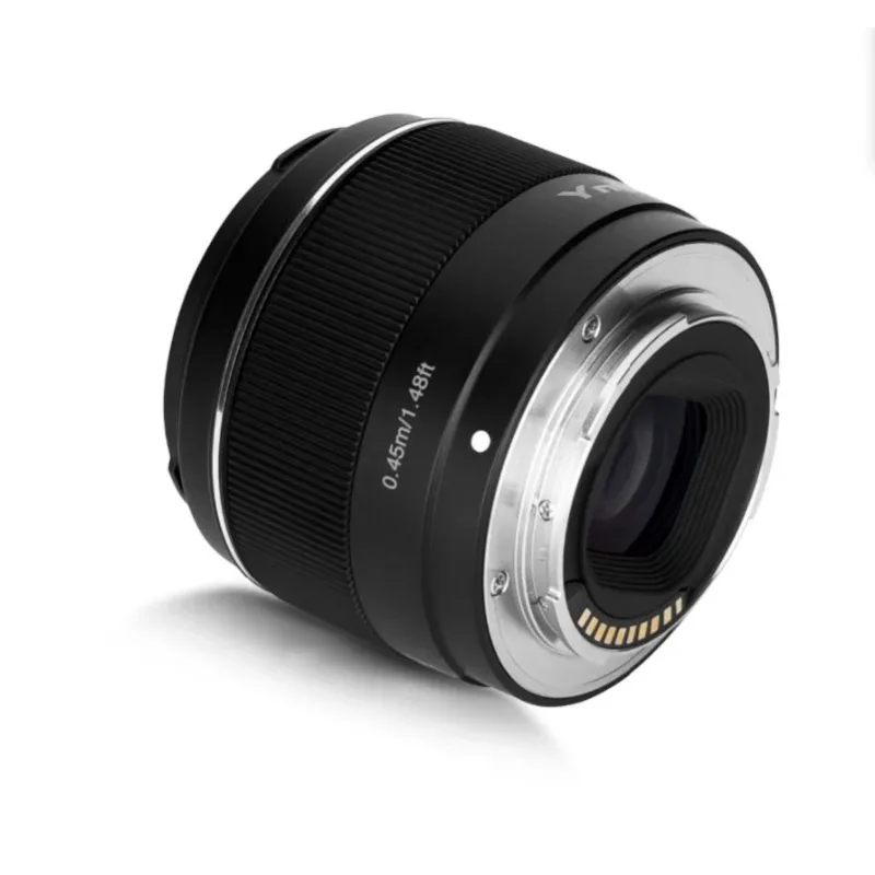 Lensa Yongnuo YN50mm F1.8 F1.8S DA DSM BARU untuk Kamera Mirrorless E-mount APS-C Lensa Fokus Otomatis untuk A6300 A6400 A6500