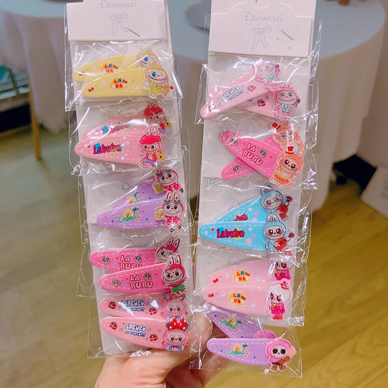 

20/10pcs Children Hairclip Cartoon Cute Hairpin Scrunchies Women Headband Girls Ponytail Holder Hair Accessories Gift