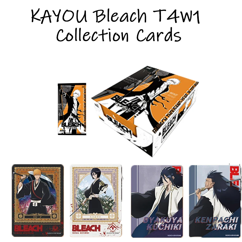 kayou-ブリーチ-千年血戦記-デスティニー・ポエム-tier4-wave1-コレクションカード-ホロラレ-アニメカード-子供向けパーティーゲーム-ギフト