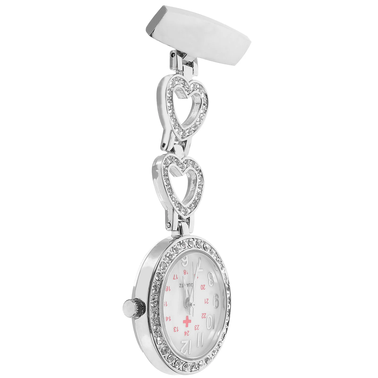 

Nurse Table Hospital Watch Alloy Doctor Crystal Simple Style Pocket Technical Detection