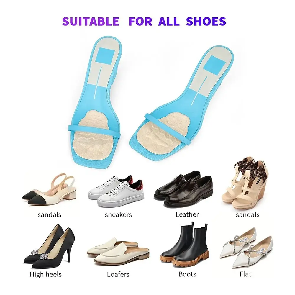 Accessories Non-slip Metatarsal Pads Soft Absorb Shock Metatarsalgia Insoles Gel Forefoot Pads