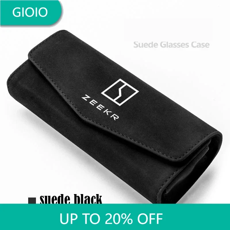 

Suede material For Geely Zeekr 007 001 009 x Car mounted glasses case glasses clip decoration storage modification Accessories