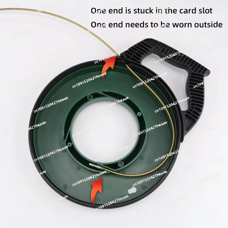 Suitable for Wire Puller with Threading Cable Retractable Aid Wall and Electrical Conduit 20M 30MWire Lead Threading Device Tool