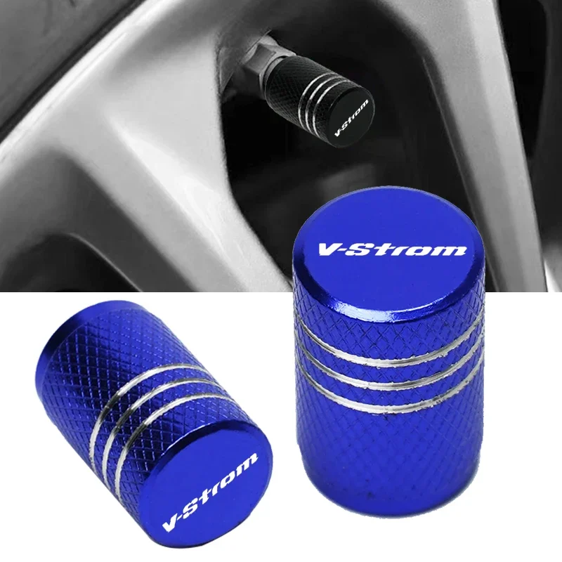 

For Suzuki VSTROM 650 1000 1050 1050XT V-STROM 250 DL250 DL650 DL1000 Motorcycle CNC Aluminum Tire Valve Air Port Stem Cover Cap