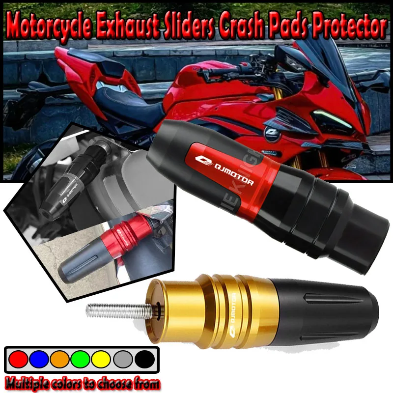 

Motorcycle CNC Accessories Crash Pads Exhaust Sliders Crash Protector FOR QJMOTOT SRK800 SRK600RS SRK 800 RR 600RS 800RR Parts
