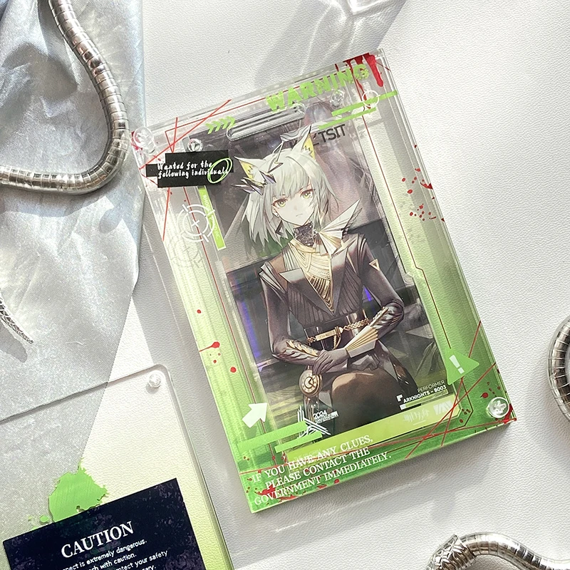 2025 Arknights Pass Through Wanted for Danger Card Sleeve Gu Mei Storage and Display Acrylic Protective Covers Goods Decorate - AliExpress 200000532 2025 Arknights Pass Through Wanted for Danger Card Sleeve Gu Mei Storage and Display Acrylic Protective Covers Goods Decorate - AliExpress 200000532