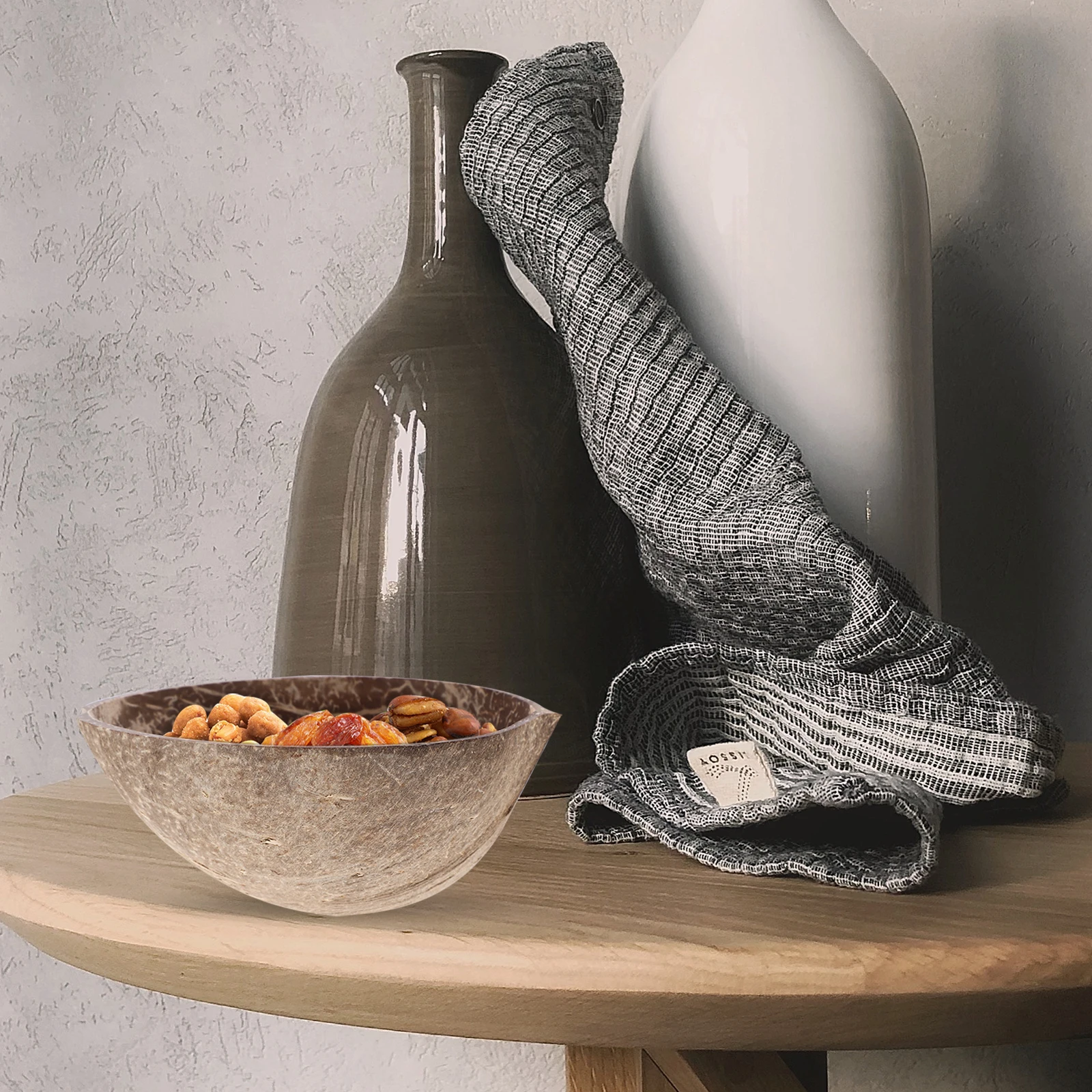 

Natural Coconut Coconuts Shell Fruit Coconuts Bowl Nut Platters Food Bowls Salad Dessert Storage Kitchen Homeware