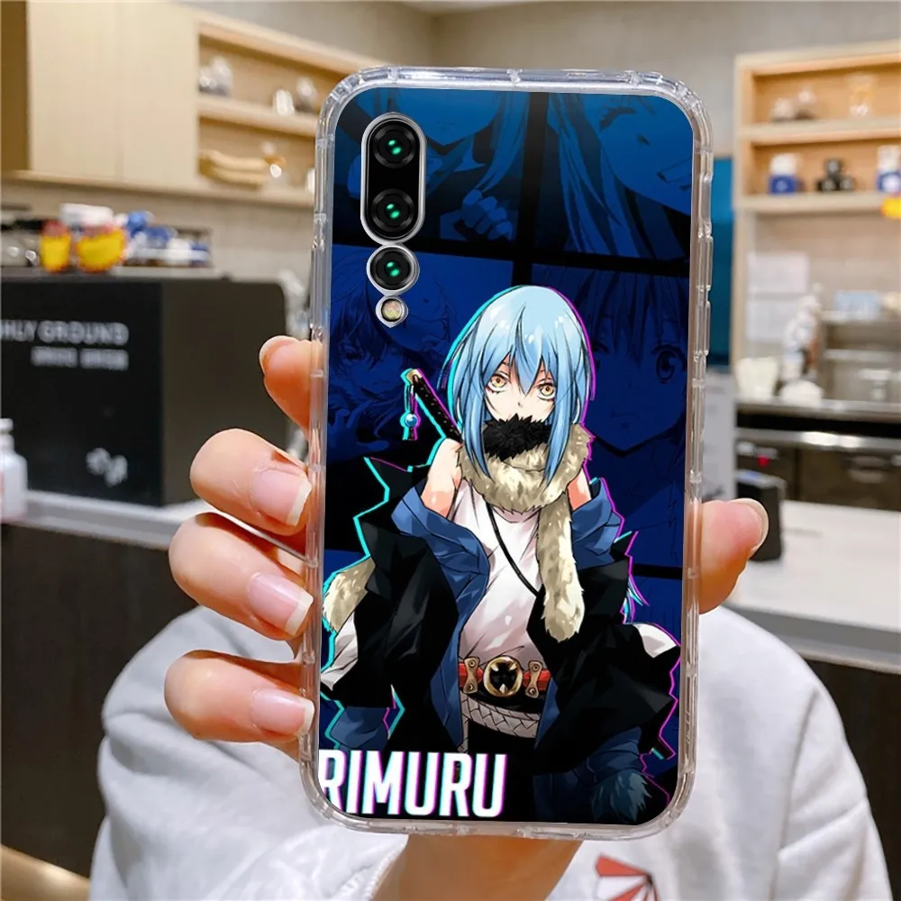 Demon Slime Rimuru Tempest Cassa Del Telefono Per Xiaomi 11 Redmi Nota 11 5G 8T 9A 9 10T Note8Pro Note9 12SUltra Custodia Trasparente