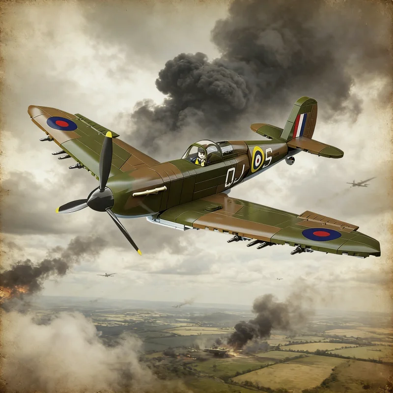 wwii-fighter-plane-building-blocks-camouflage-military-aircraft-model-diy-bricks-toy-for-collectors-hobbyists