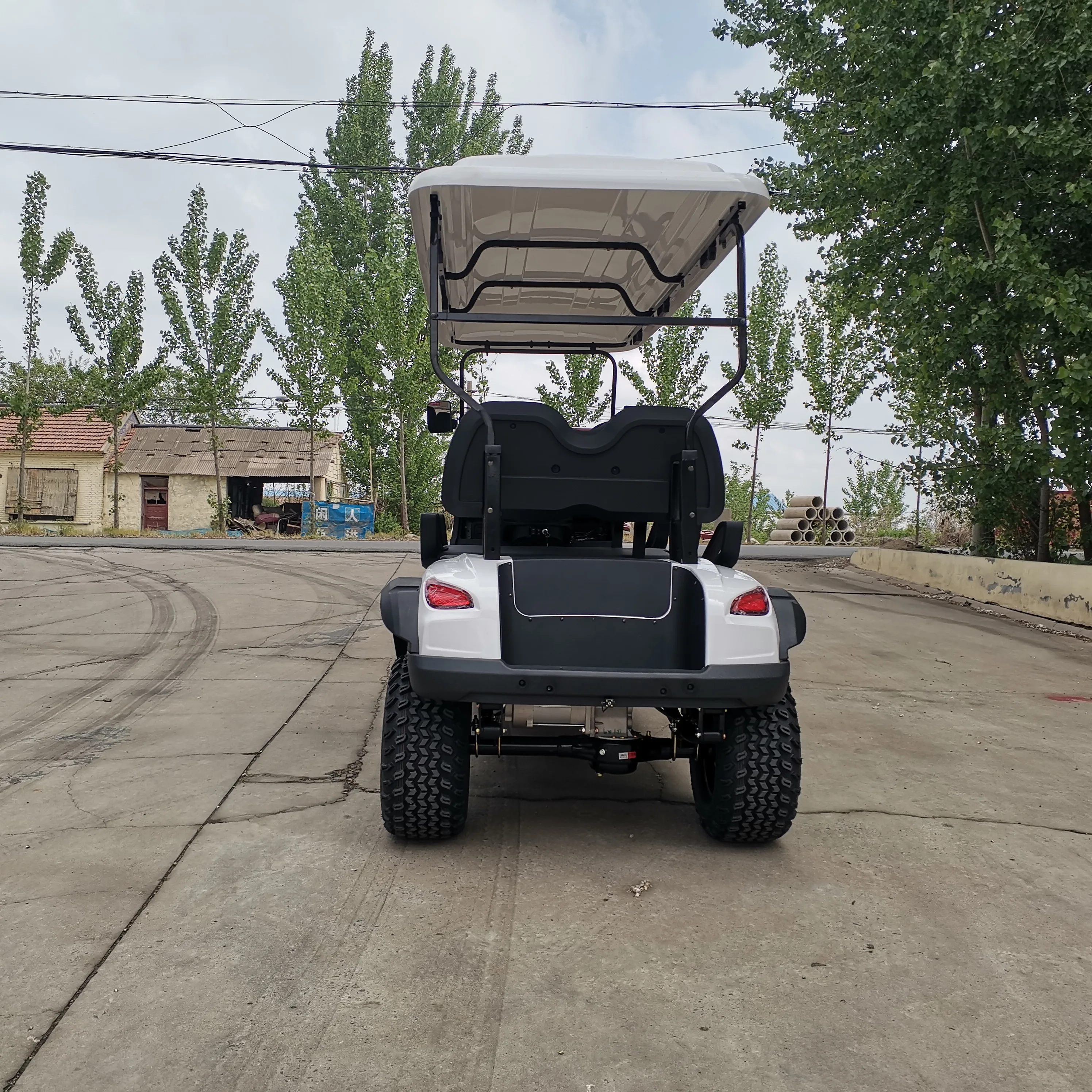 عربة جولف ذات 6 مقاعد بسعر تنافسي مع عربة جولف فائدة 48 فولت للجولات #3