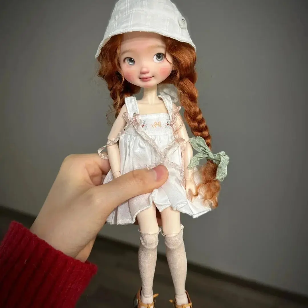 

New sd BJD Doll 26cm Slim Girl 1/6-hale K3 nimo Resin Doll Art Model High Quality Toy DIY birthday gift hand Makeup