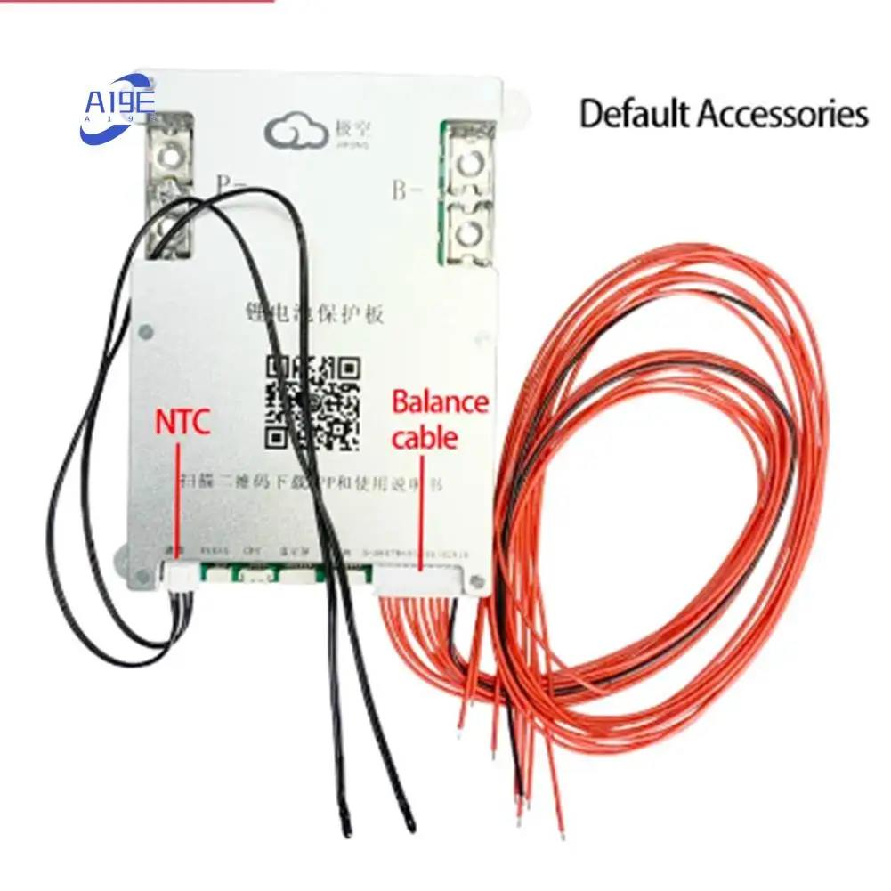 

A19E-2A Active Balance Energy Transfer Smart BMS Built-In Bluetooth APP Support LCD 12V 24V 3S (C)