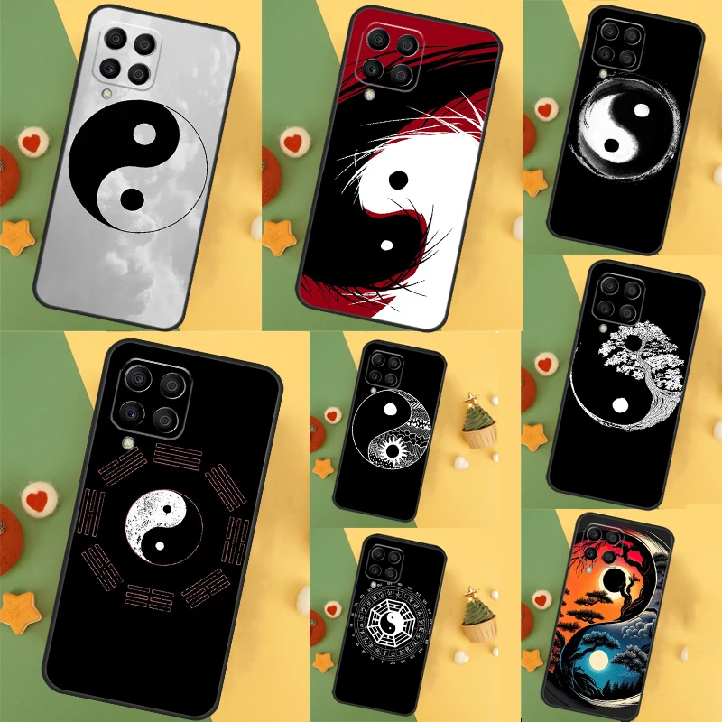  Eight Diagrams Taiji Yin Yang For Samsung Galaxy M53 M33 M13 M14 M34 M54 M12 M32 M52 M20 M15 M55 M31s M30s M21 M51 Case