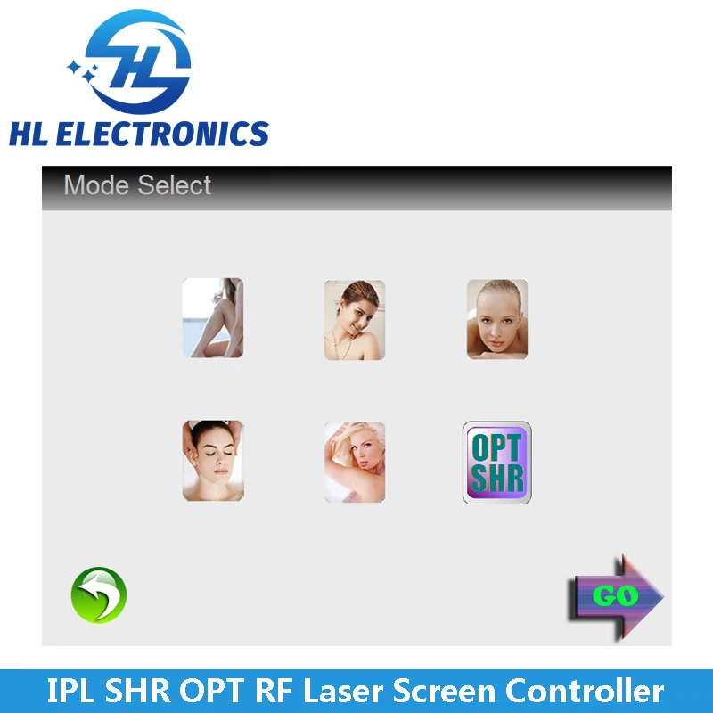 OPT SHR IPL Spare Parts 8 Inch LCD Screen With Controller Board