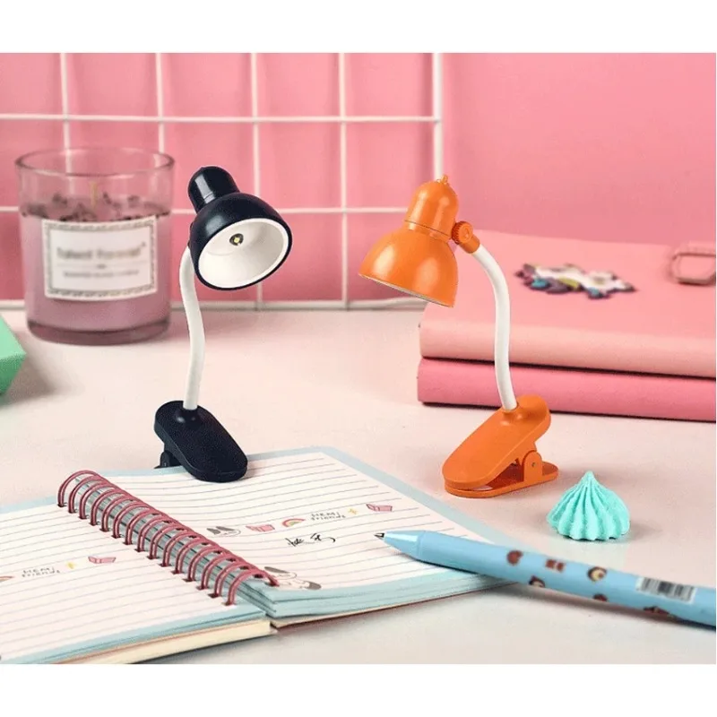 

Мини-книжный светильник с зажимом, светодиодная настольная лампа, складная ночная лампа для дома, комнаты, компьютера, ночника для глаз, путешествия, книжный светильник, бытовая техника