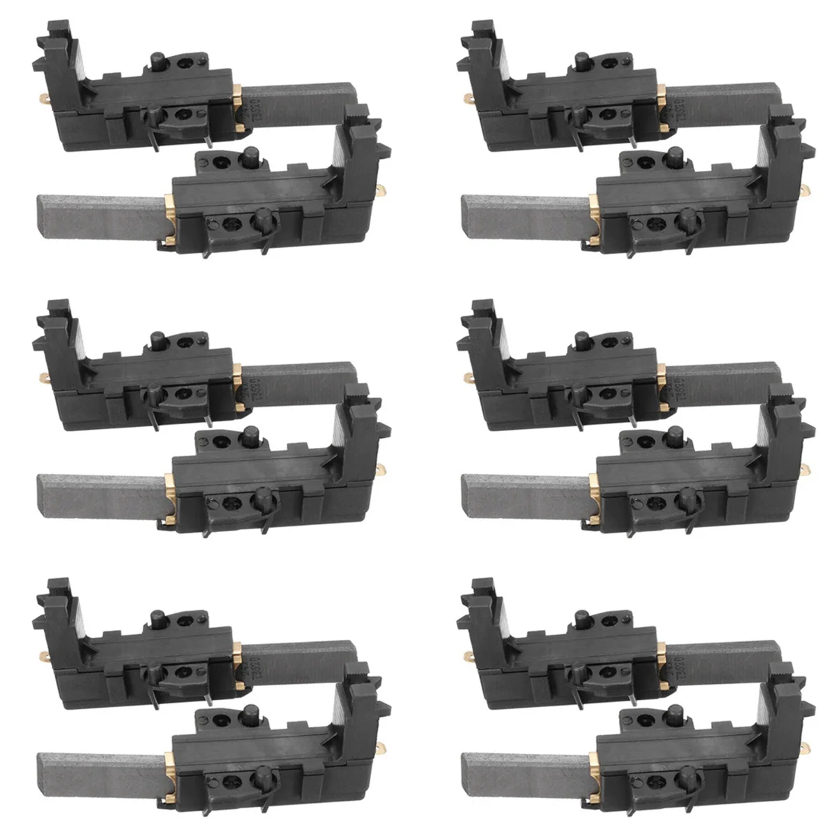 A69I 12Pcs Washing Machine Motor Carbon Brush for Candy Ceset