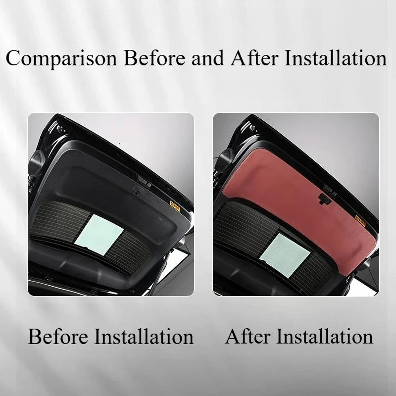 For Geely Galaxy M9 Leather Trunk Protective Mat Tailgate Anti‑Scratch Pad Custom Precise Fit Waterproof Interior Mod Car Parts