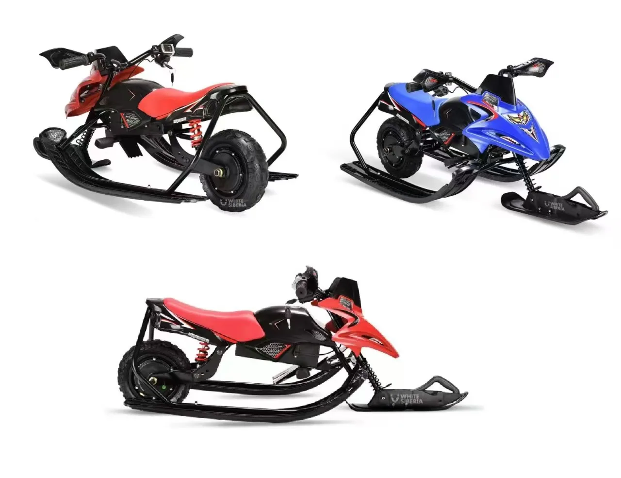 HL-GS-07 Commercial Kids Snowmobile for Ski Resort & Winter Park Rental