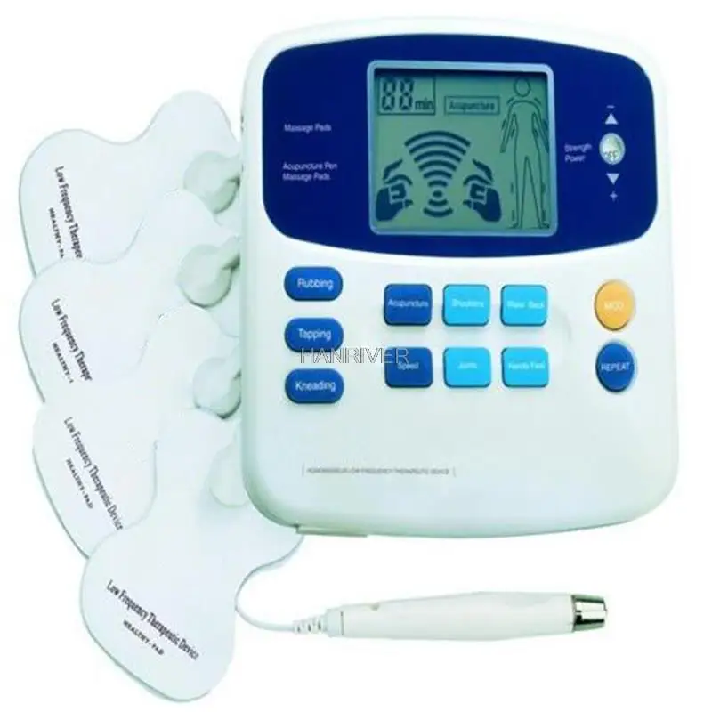 

hot selling DUAL TENS MACHINE DIGITAL MASSAGE + ACCUPUNCTURE PEN Body Massager Massage instrument body massager