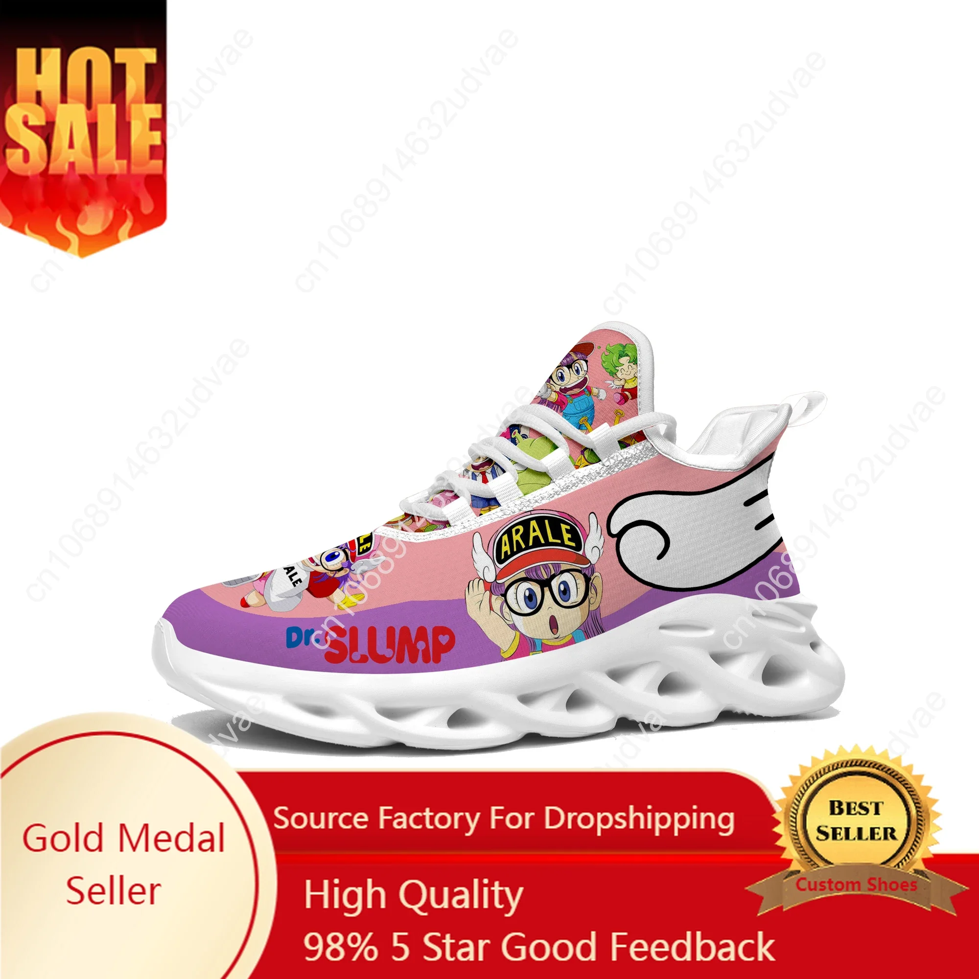 

Arale Dr Slump Flats Sneakers Mens Womens High Quality Sports Japan Cartoon Running Shoes Casual Sneaker Custom Made Shoe