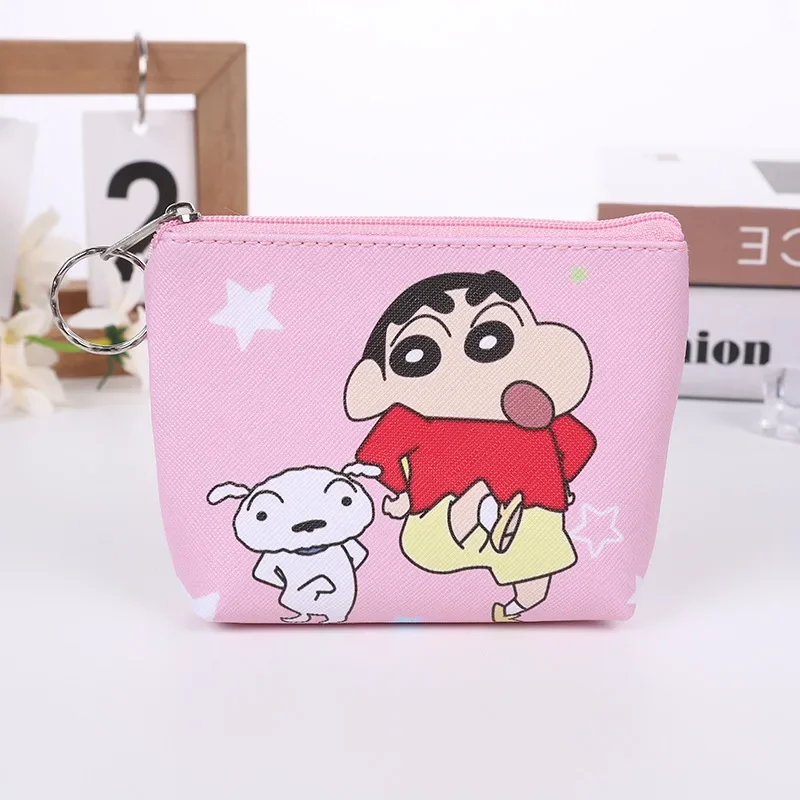 3 zufällig ausgewählte neue Crayon Shin-chan Cartoon-Taschen, Geldbörsen, einfache Brieftaschen für Männer und Frauen, Studenten, schnelle Lieferung – Detail 7