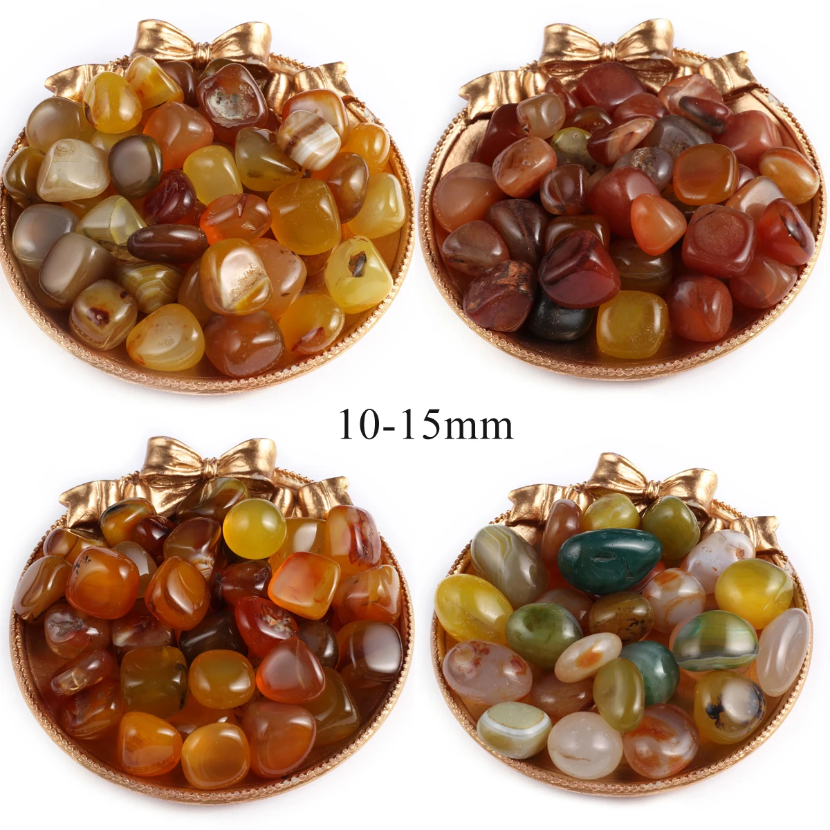 Natural Colorful Flower Stone Meat Paved Fish Tank Landscape Decoration Spirit Mineral Gem Decoration Gift 100g