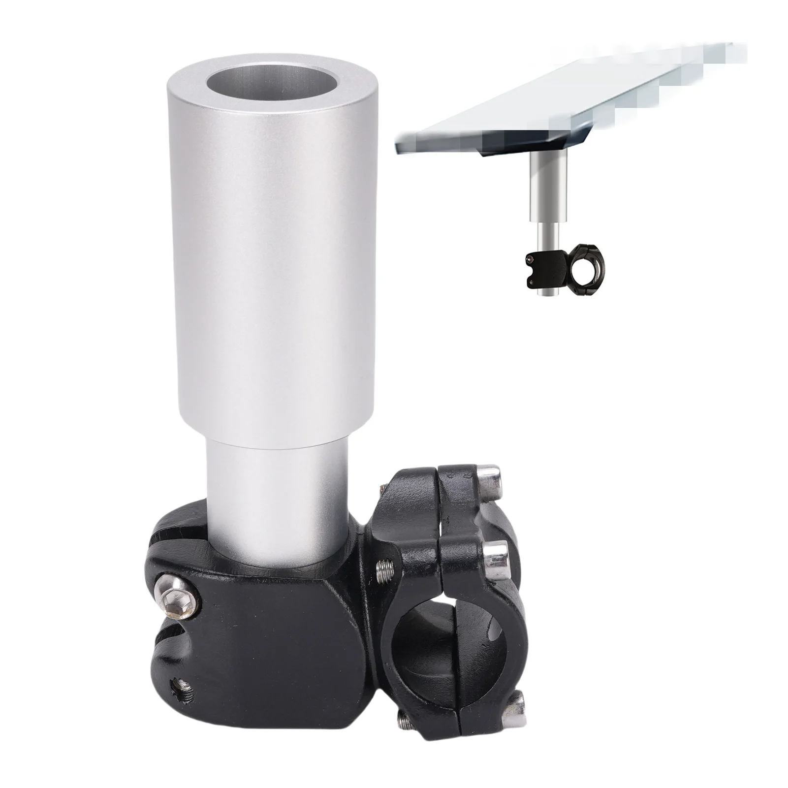 الأقمار الصناعية RV سقف جبل سبائك الألومنيوم مقاومة للخدش الأقمار الصناعية RV القطب جبل الطقس برهان عالية القوة المشبك لسيارة تخييم #1