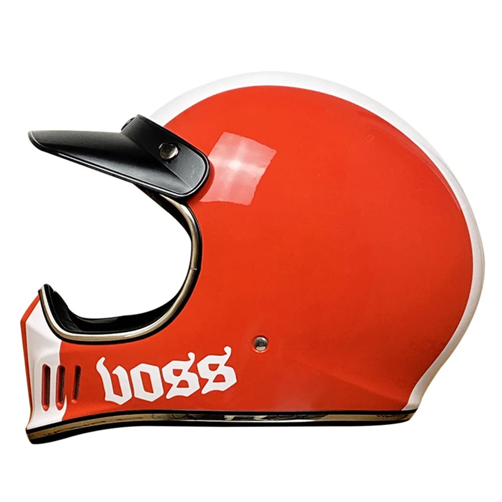 VOSS-199 Four Seasons Safety Motorcycle Helmet Vintage Open Face Casco Moto ABS Shell EPS Form High Quality Scooter Casque DOT