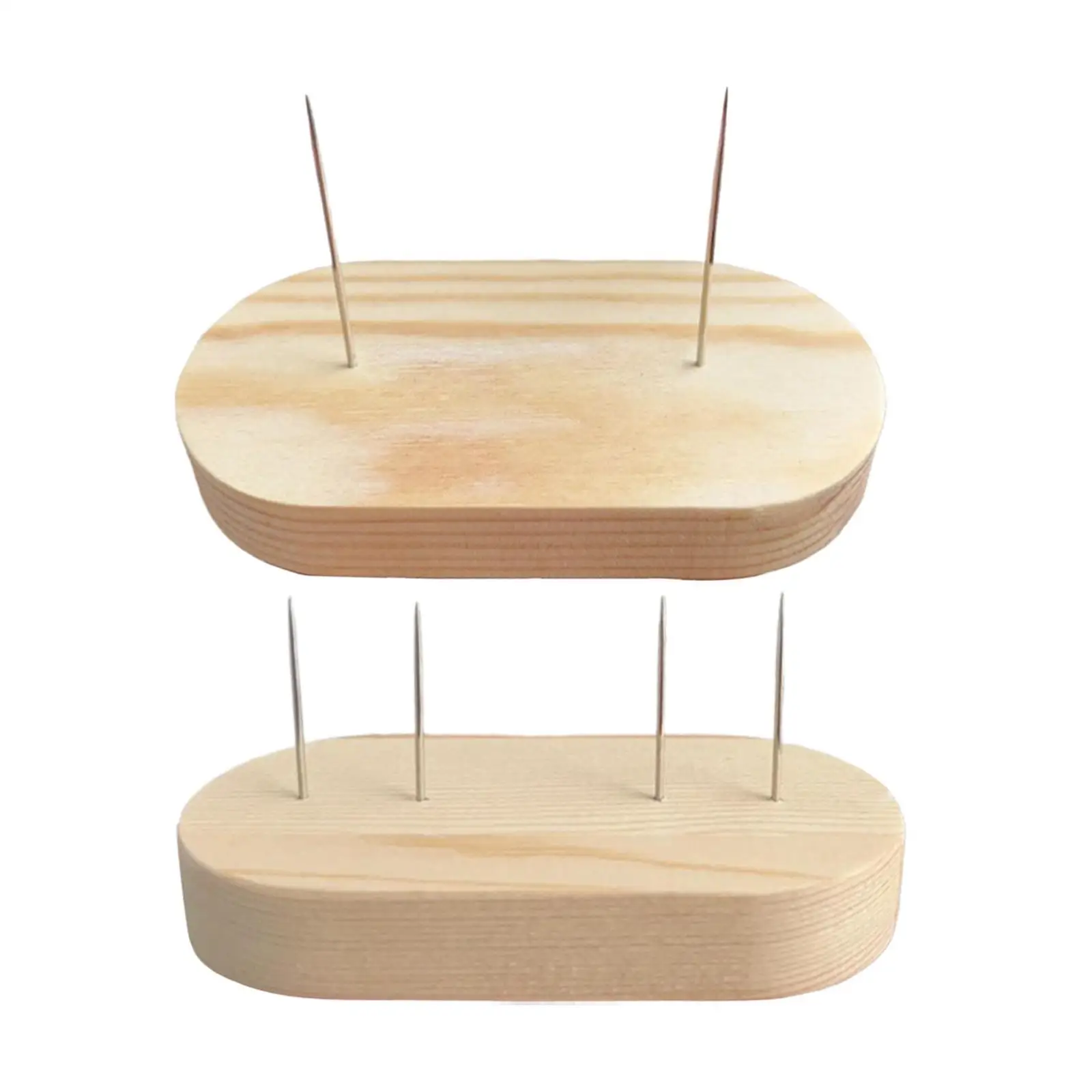 

Crochet Doll Stand Portable Decor Sturdy Wood Base for Action Figures Dolls