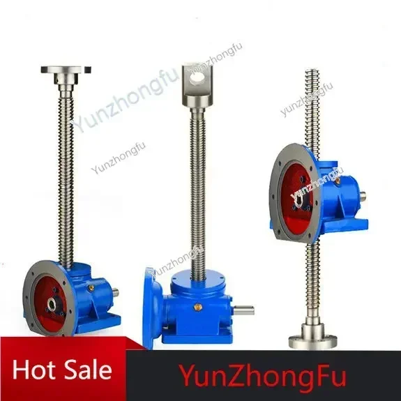 Spot Goods Swl2.5t Small Electric Screw Lift Lifter Platform Hand Hoist Reducer Factory