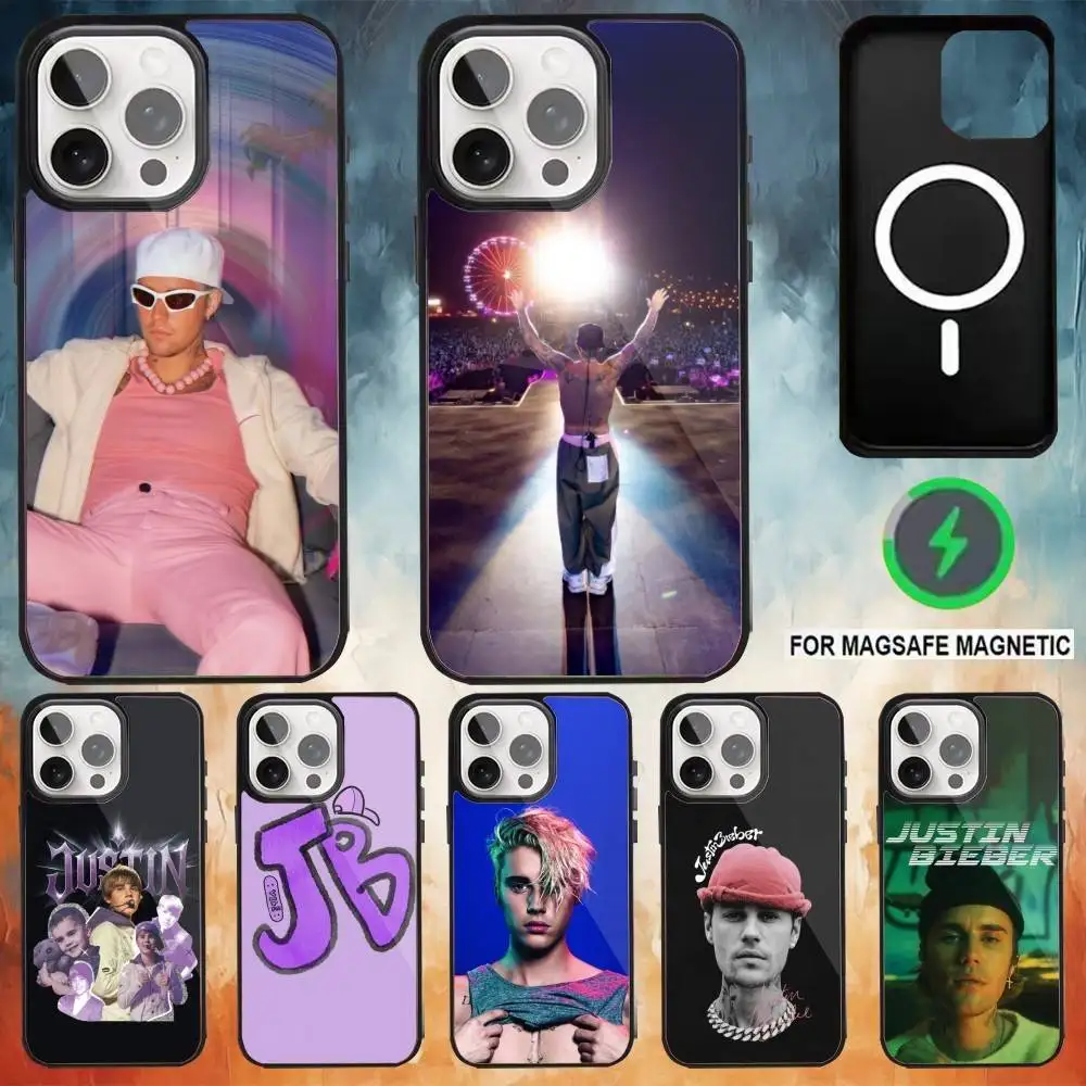 

J-Justin Bieber Coachella Phone Case For iPhone 17,16,15,14,13,12,Plus,Pro,Max for Magsafe Magnetic Wireless Charging
