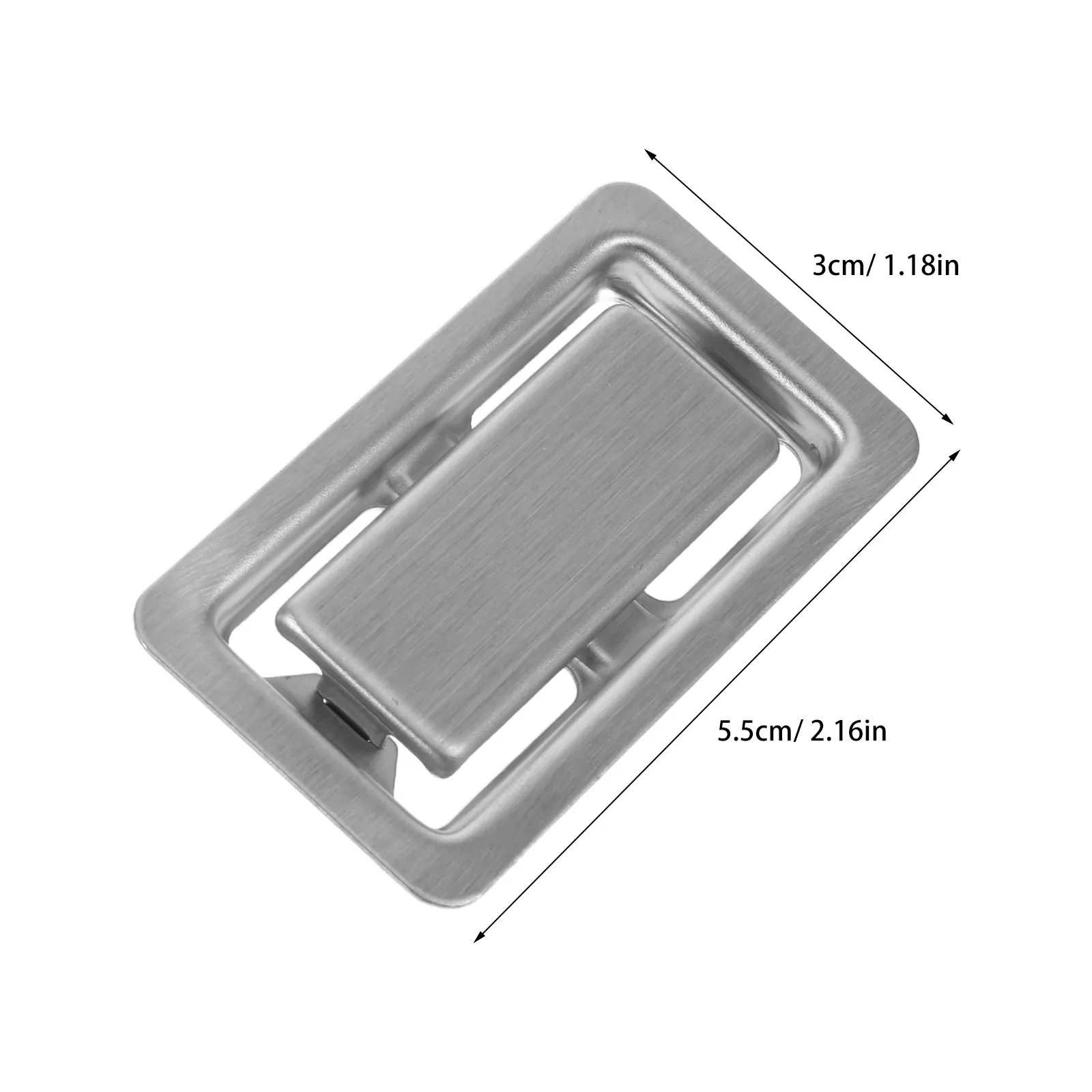 Kitchen Sink Patch Drain Hole Cover Bath Tub Covers Bathroom Basin Square Trim Plate Sink Overflow Cover Plug Insert