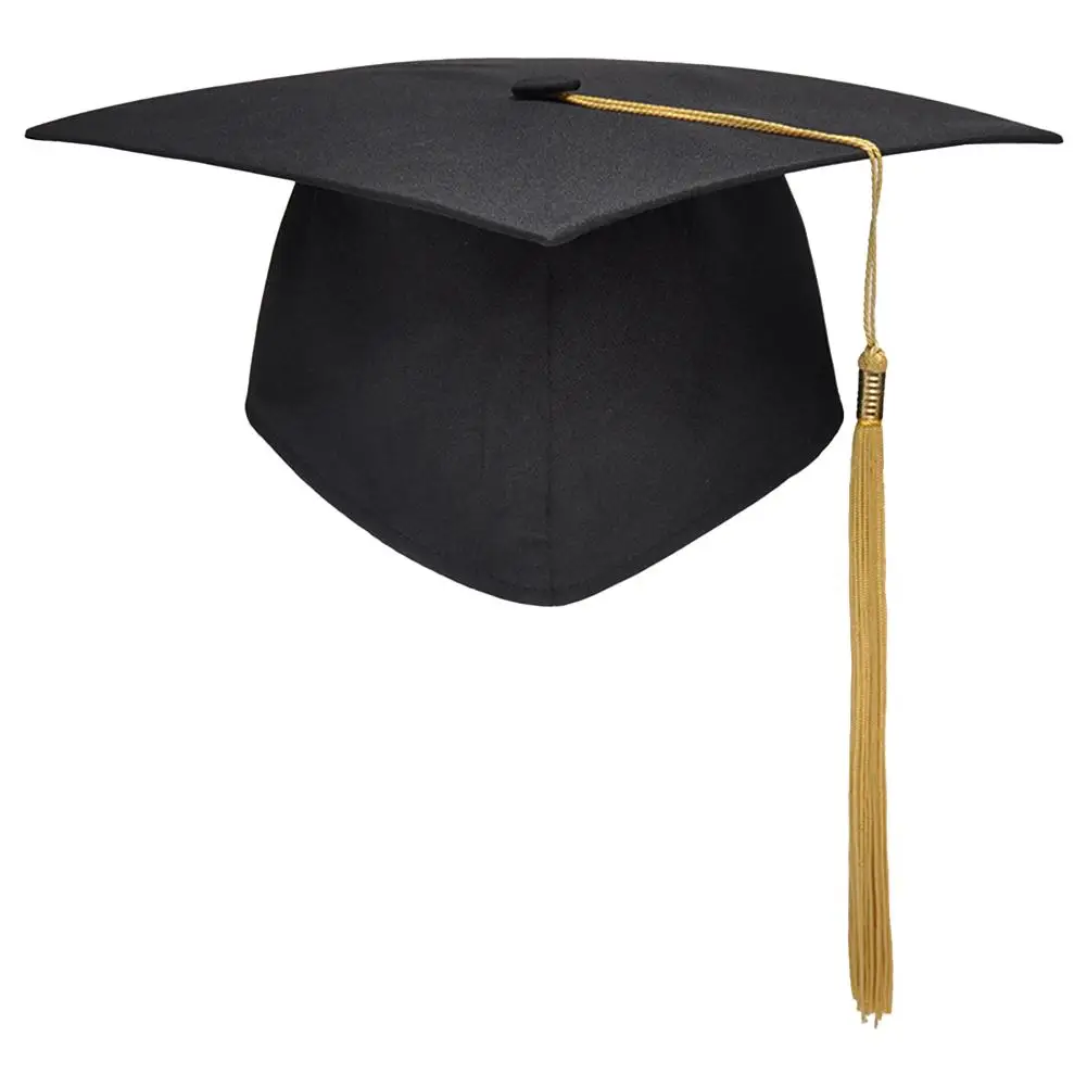 Abschluss-Roben-Set für Erwachsene, Universitäts-Akademikergewand, gewebte Doktor- und Master-Robe mit Kappe und Kapuze für Hochschulabschlusszeremonien – Detail 4
