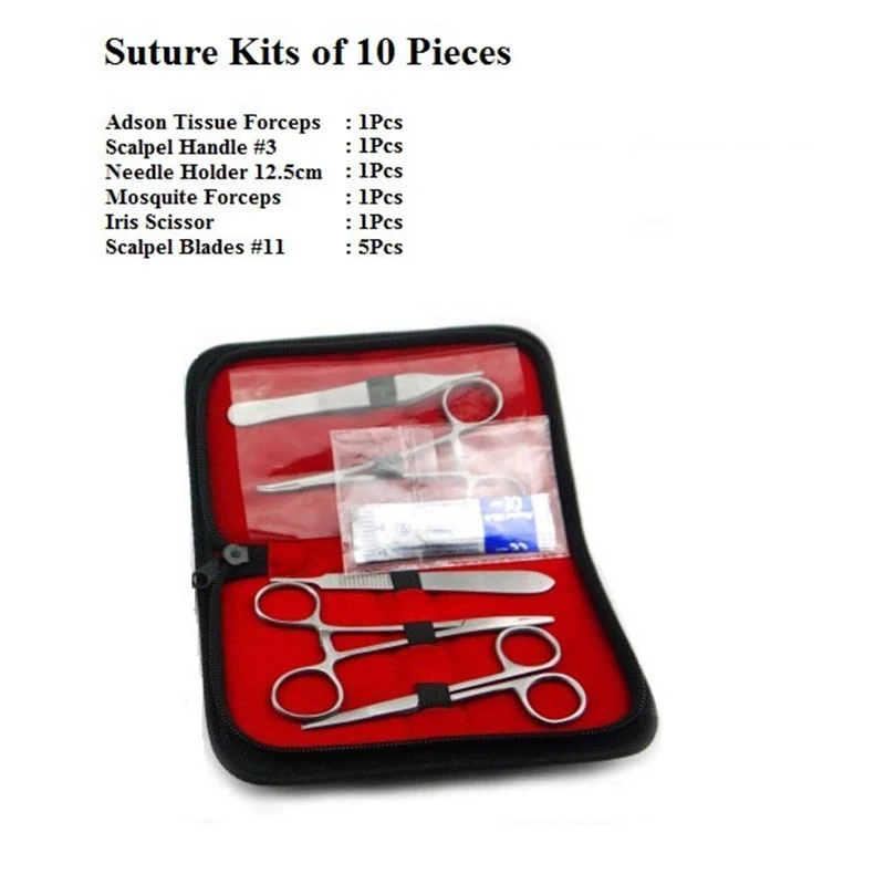 Kit Para Sutura Simples: A Melhor Escolha para Estudantes de Biologia, Veterinária e Laboratórios de Dissecção